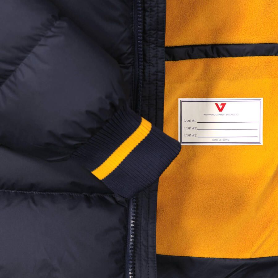 Vingino gewatteerde winterjas donkerblauw - Foto 2