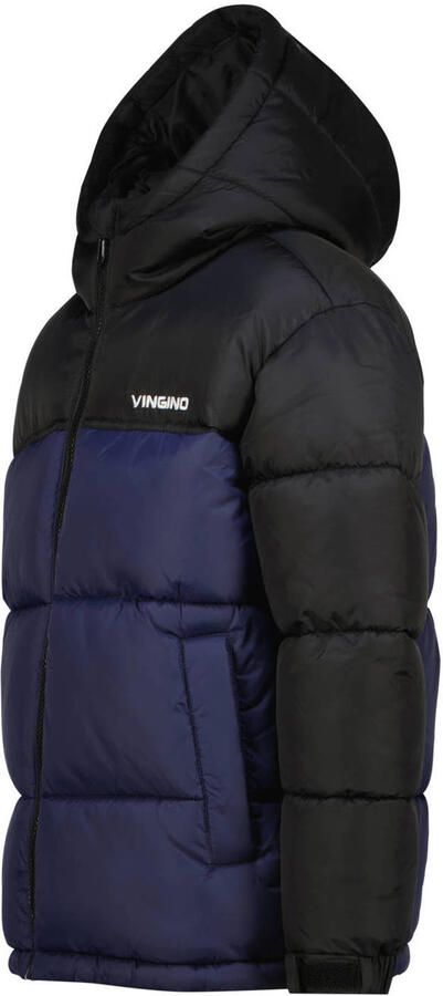 Vingino gewatteerde winterjas donkerblauw - Foto 2