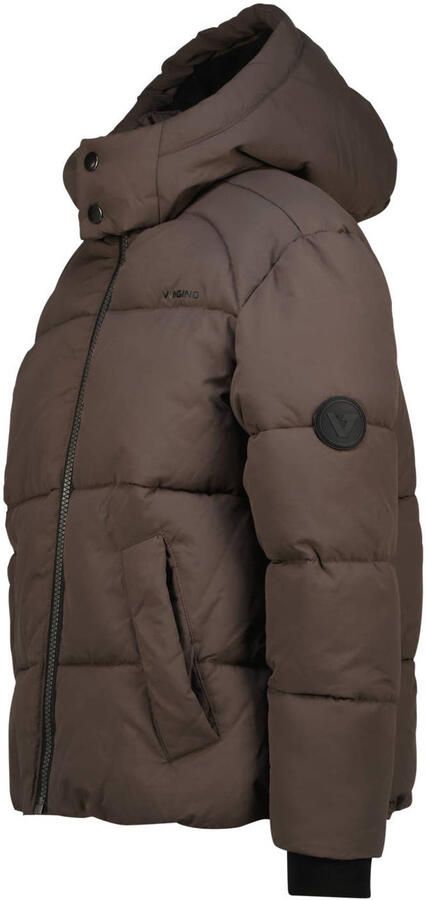 Vingino gewatteerde winterjas donkerbruin - Foto 2