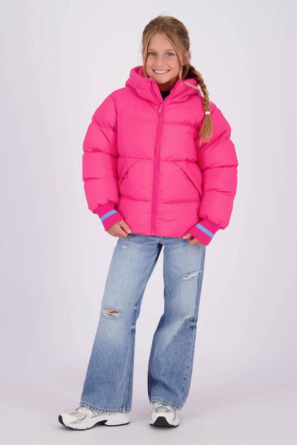 Vingino gewatteerde winterjas fuchsia
