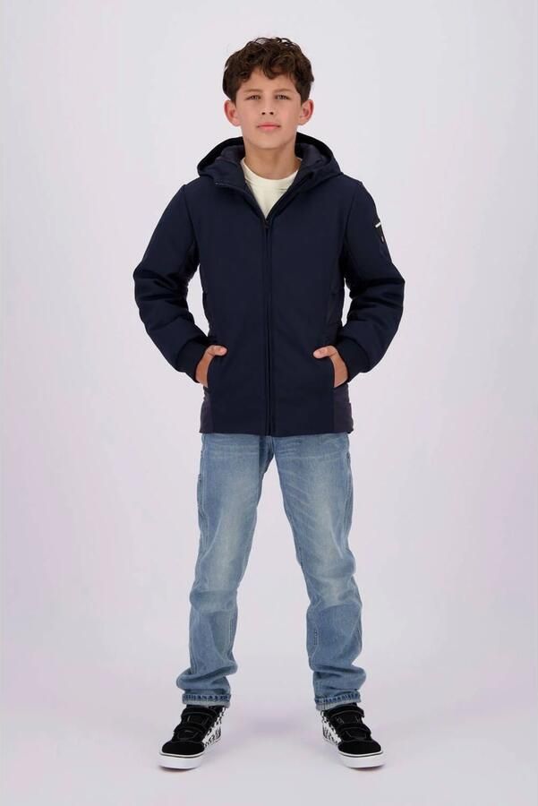 Vingino gewatteerde winterjas Threno donkerblauw - Foto 2