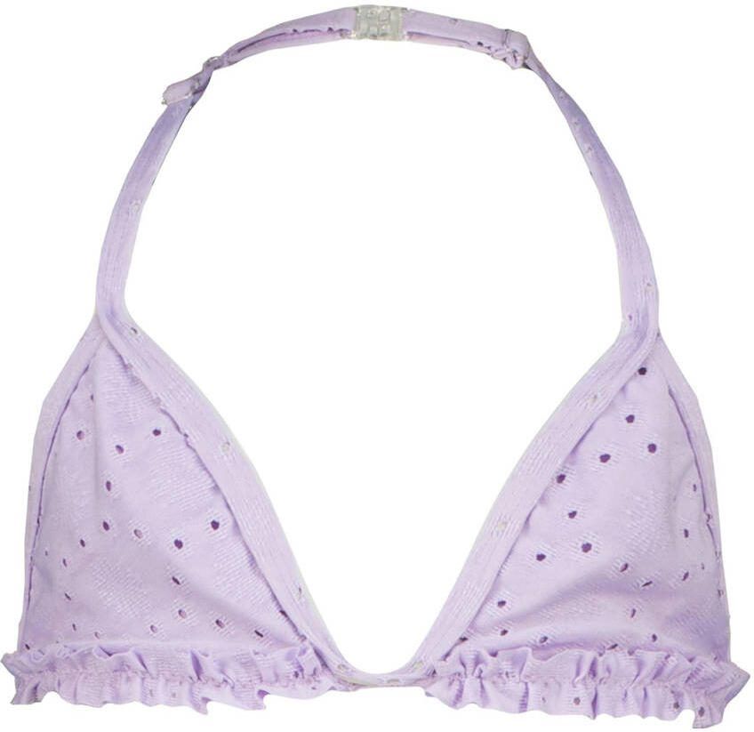 Vingino halterbikini Zolie lila Paars Meisjes Polyamide Effen - Foto 2