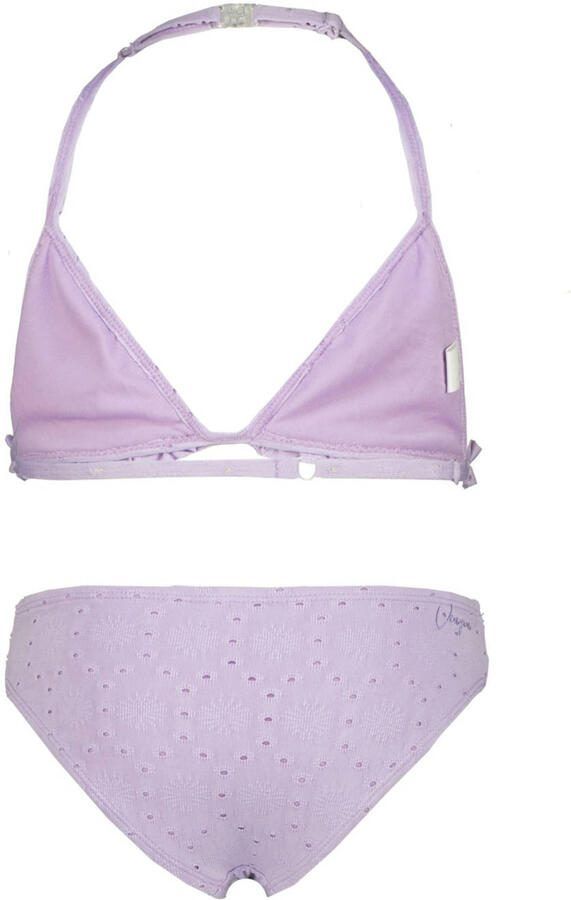 Vingino halterbikini Zolie lila Paars Meisjes Polyamide Effen - Foto 3