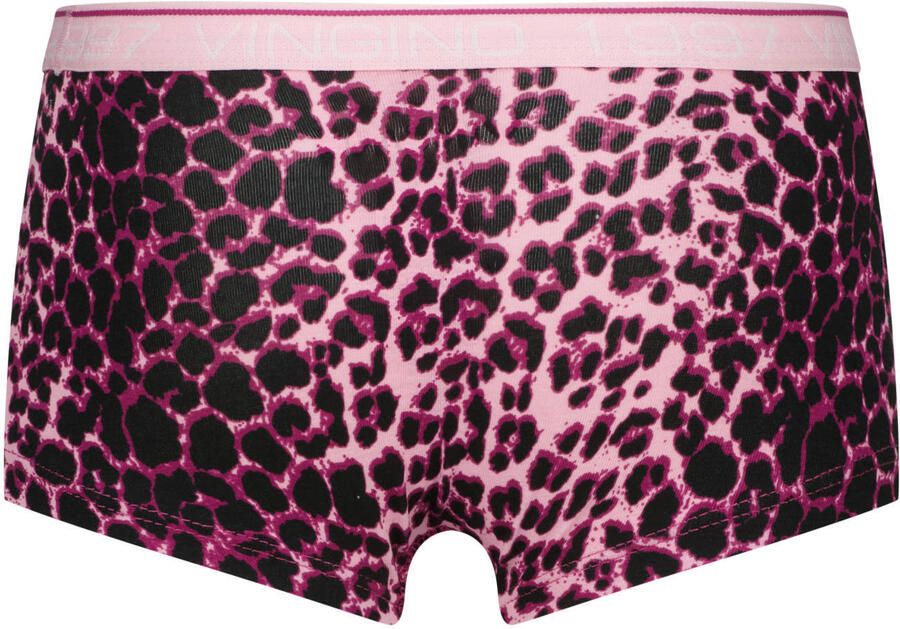 Vingino hemd + short panterprint roze zwart - Foto 2