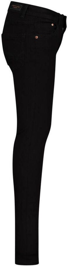 VINGINO high waist super skinny jeans Bianca black Zwart Meisjes Stretchdenim 104