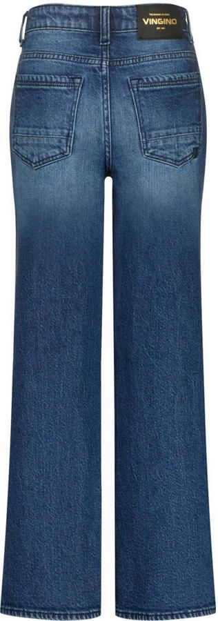 Vingino high waist wide leg jeans dark blue denim - Foto 2