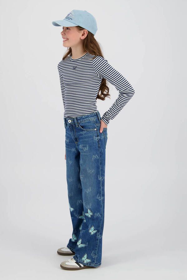 Vingino high waist wide leg jeans medium blue denim - Foto 2