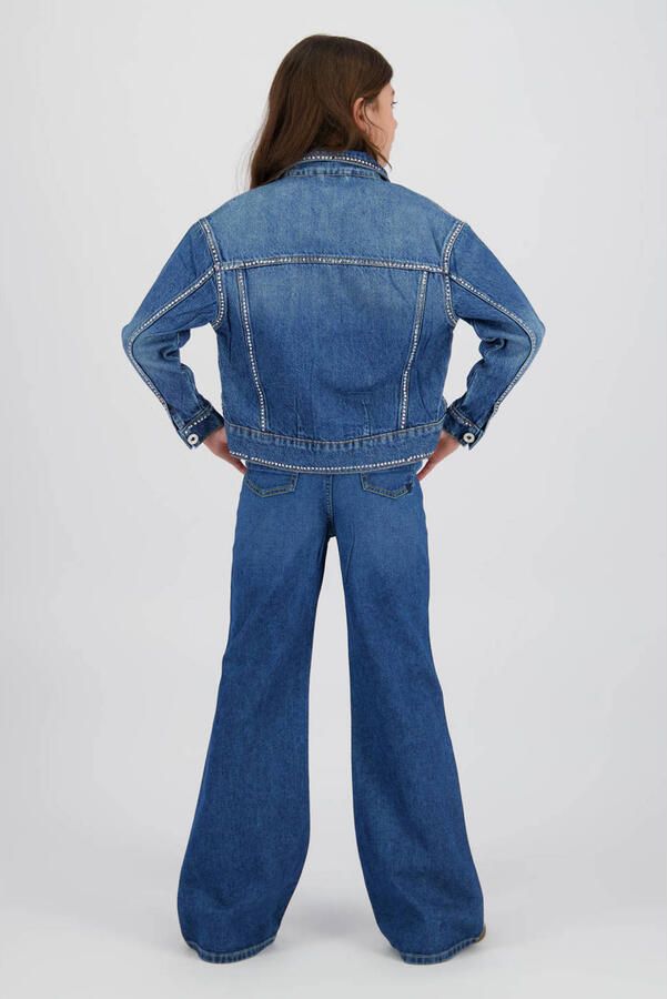 Vingino high waist wide leg jeans wide leg jeans medium blue denim - Foto 2