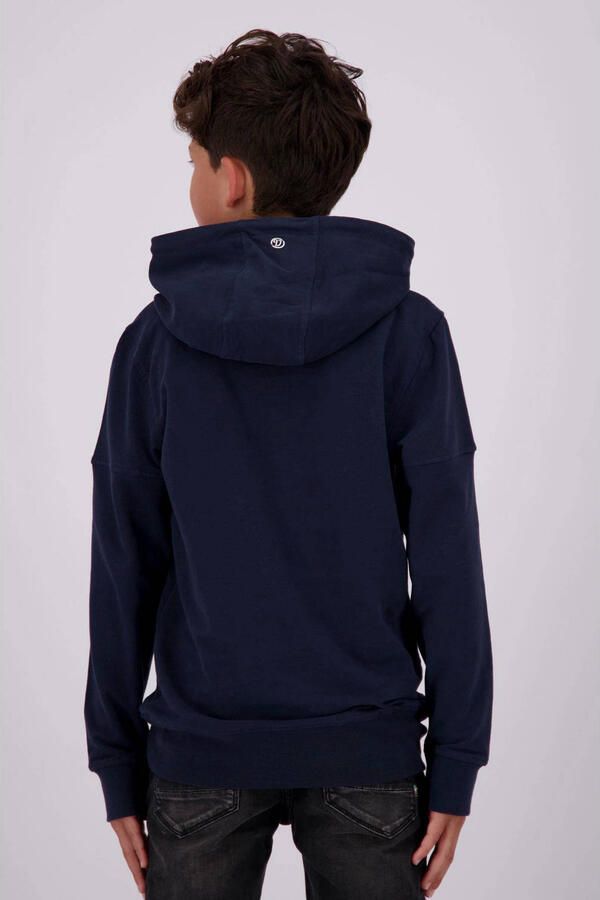 VINGINO hoodie donkerblauw Sweater Effen 116 | Sweater van - Foto 2