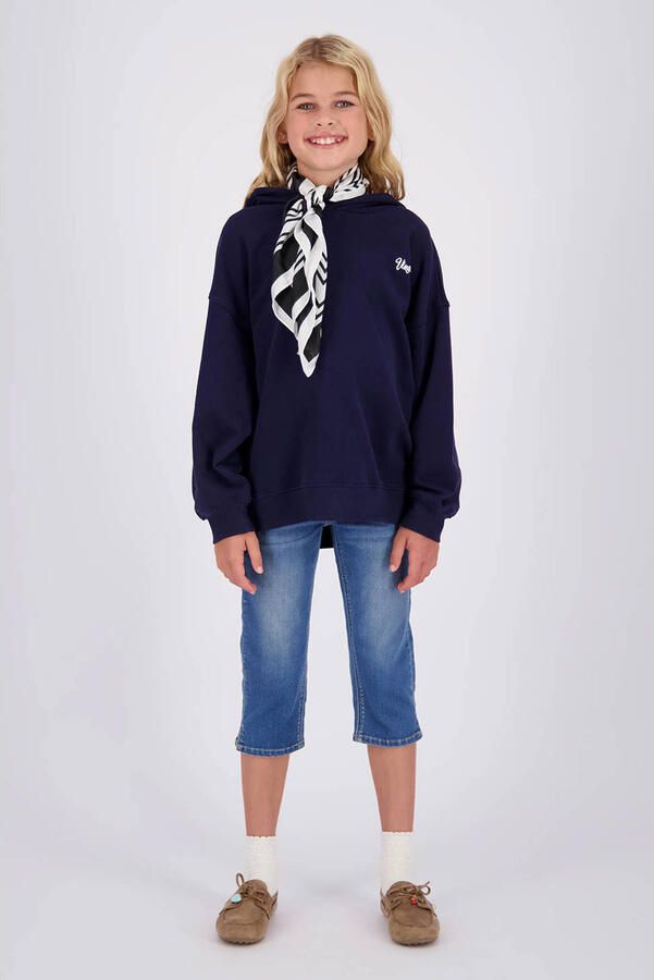 Vingino hoodie met logo donkerblauw