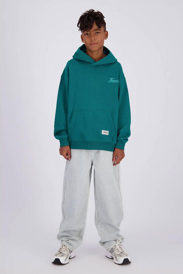 Vingino hoodie met logo groen