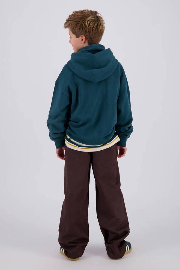 Vingino hoodie met print donkergroen - Foto 2