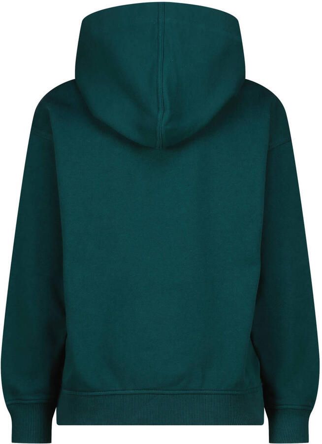Vingino hoodie met print donkergroen - Foto 2