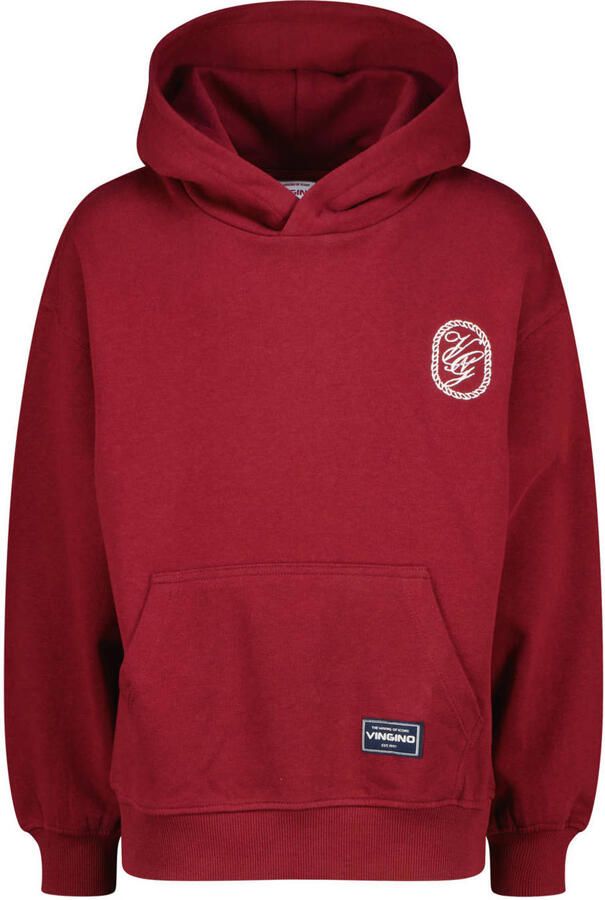 Vingino hoodie met print warmrood - Foto 1