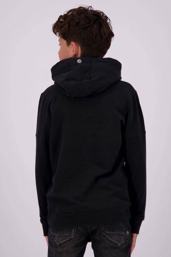 VINGINO hoodie zwart Sweater Effen 164 | Sweater van