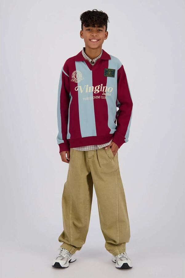 Vingino Keanu baggy jeans zand