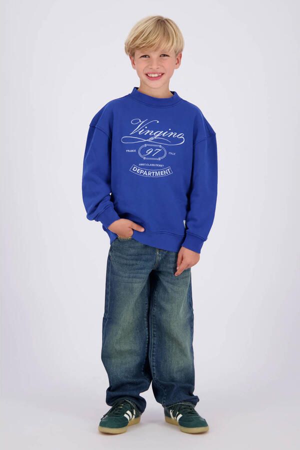 Vingino Keaton baggy jeans mediumblauw
