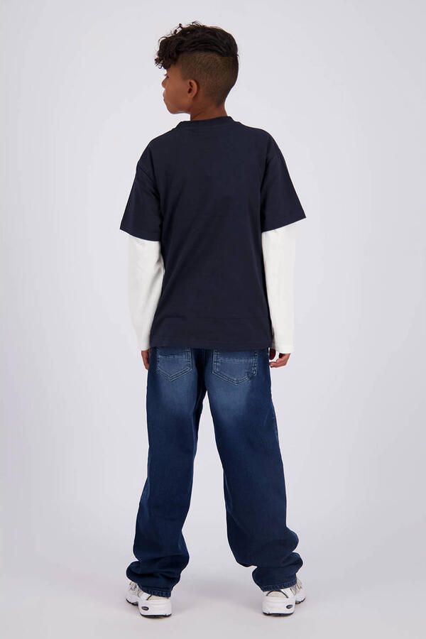 Vingino Keith Supersoft baggy jeans donkerblauw - Foto 2