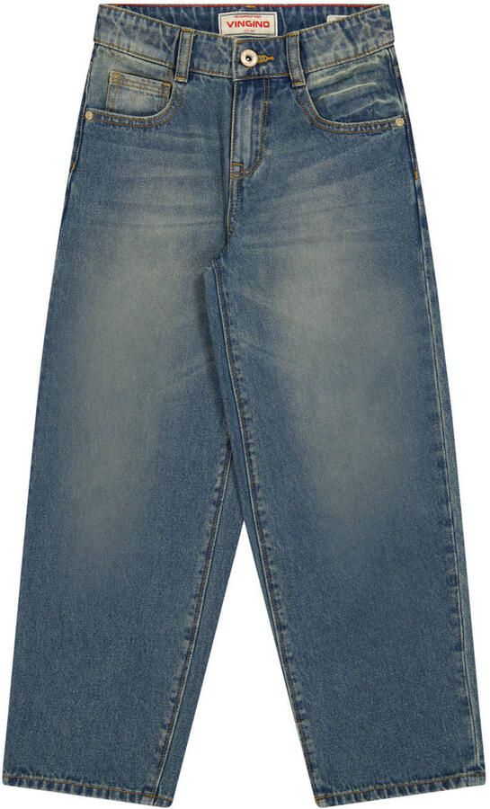 Vingino Kent baggy jeans medium blue denim