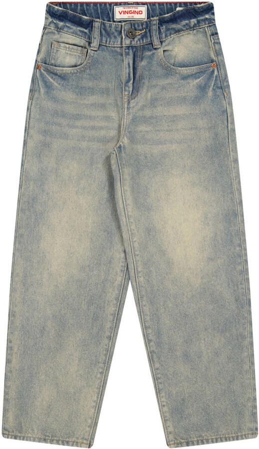 Vingino Kent baggy jeans medium blue denim