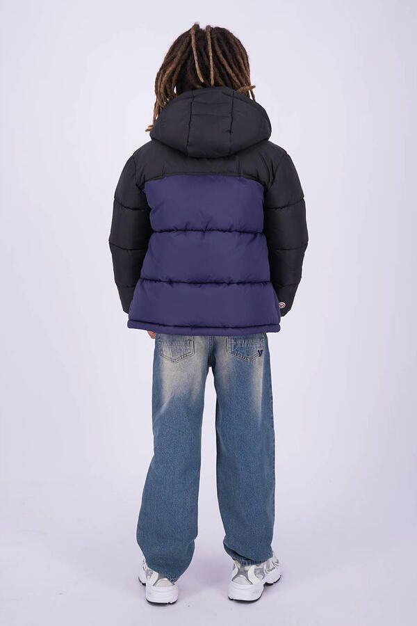 Vingino Kent baggy jeans medium blue denim Blauw Effen - Foto 3