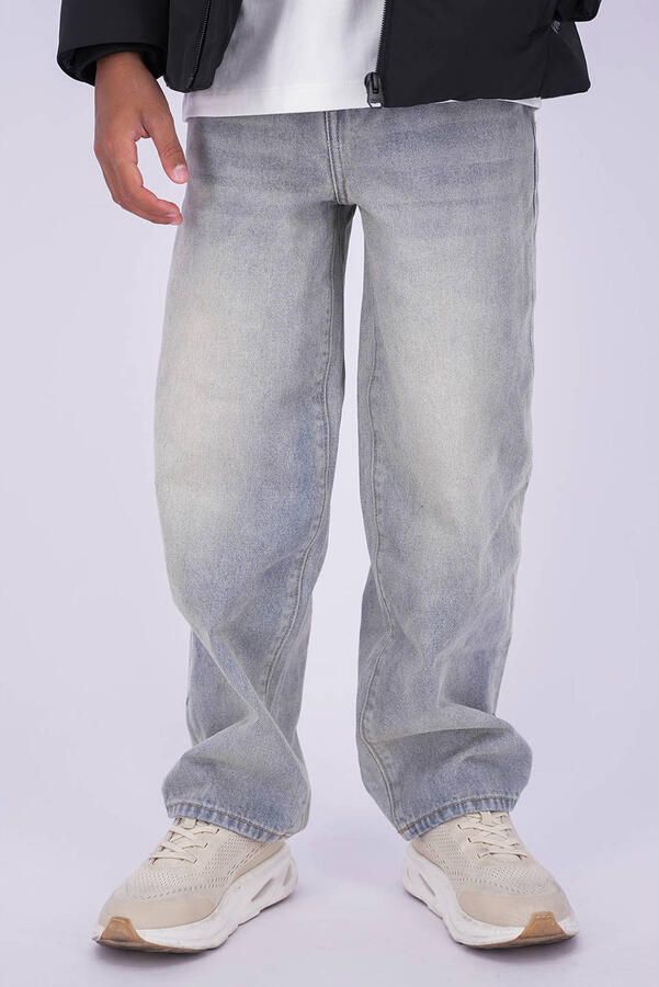 Vingino Kent baggy jeans medium blue denim