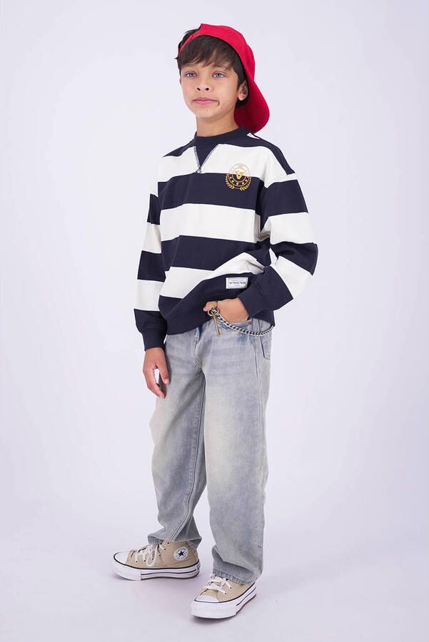 Vingino Kent baggy jeans medium blue denim - Foto 2