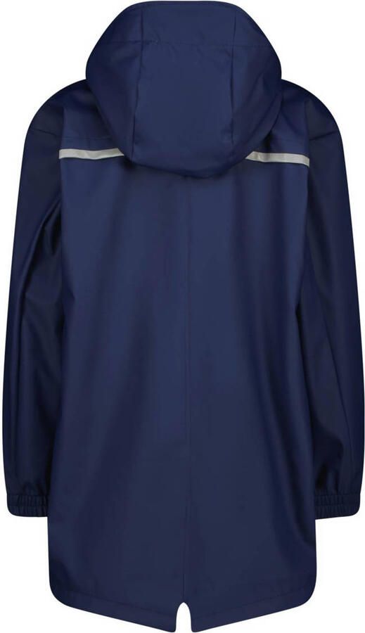 VINGINO kids regenjas Thunder donkerblauw Polypropyleen Capuchon 146 152