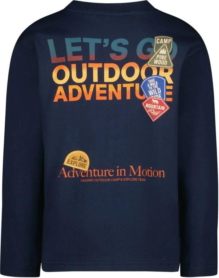 Vingino longsleeve donkerblauw - Foto 2