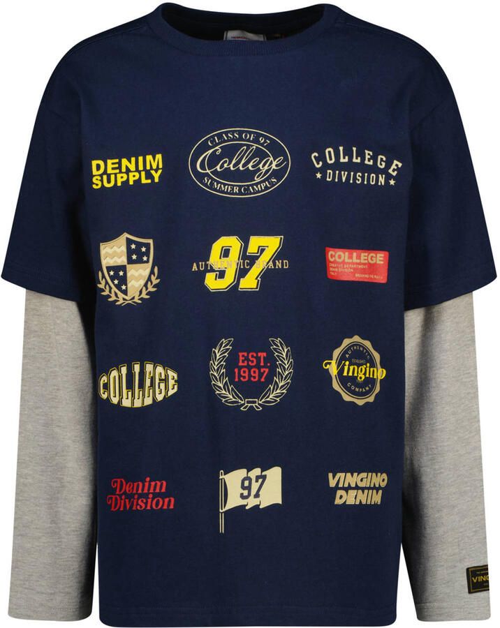Vingino longsleeve donkerblauw