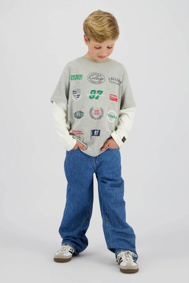Vingino longsleeve grijs melange