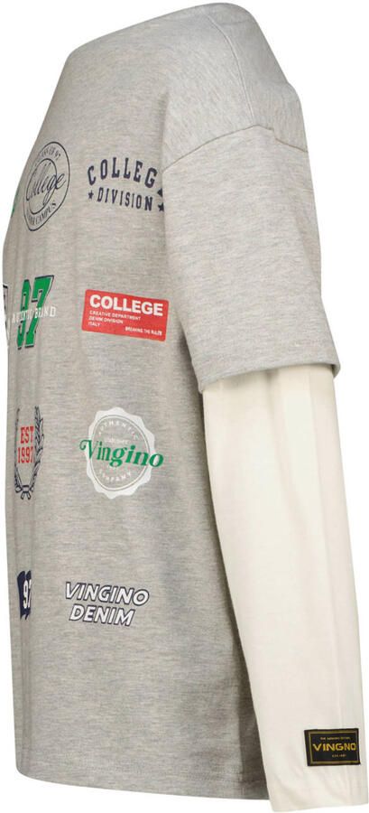 Vingino longsleeve grijs melange - Foto 3
