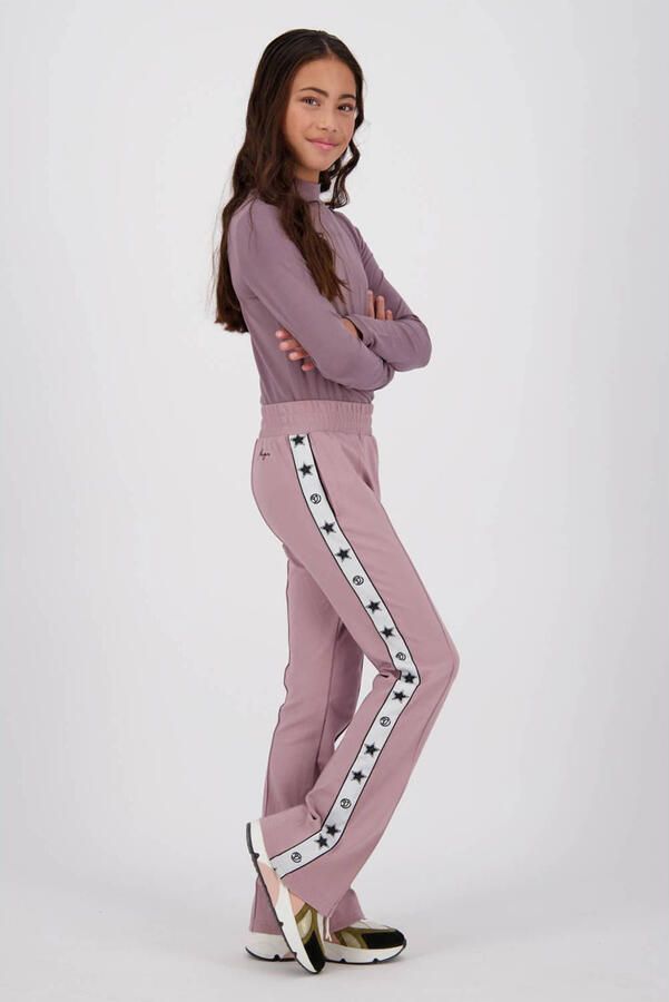 VINGINO longsleeve Jaimy grijs Meisjes Viscose Col Effen 104 - Foto 3