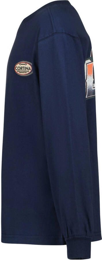 Vingino longsleeve met backprint donkerblauw - Foto 3