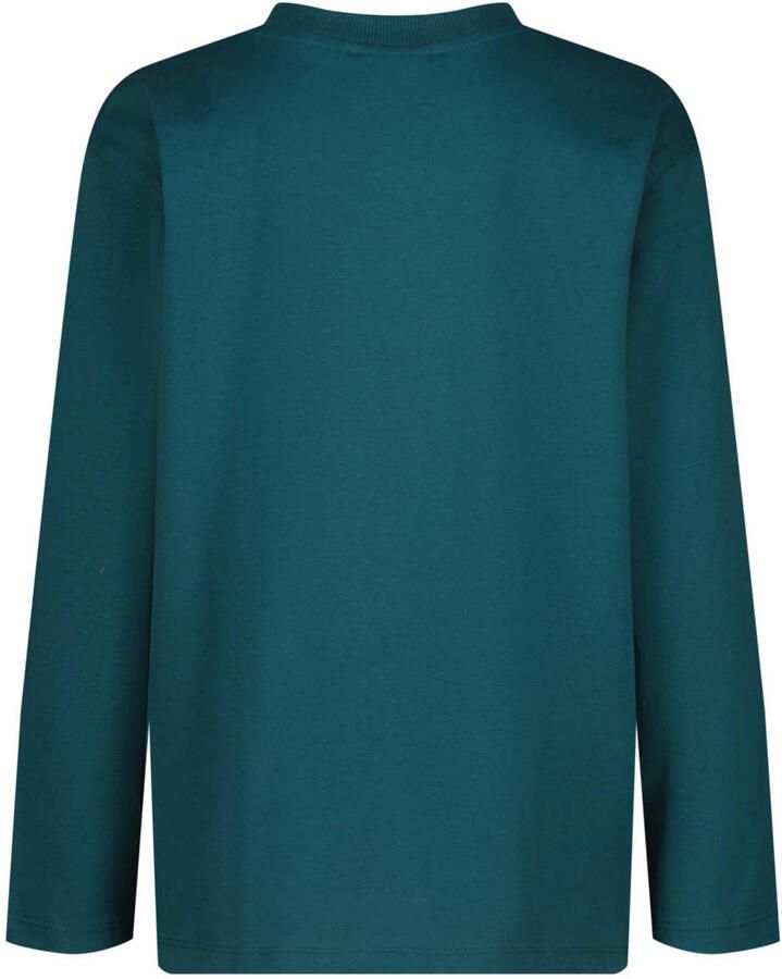 Vingino longsleeve met logo donkergroen