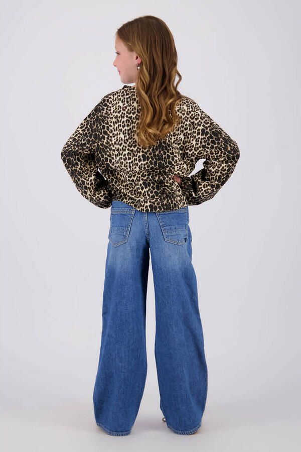 Vingino wide leg jeans dark blue denim - Foto 2