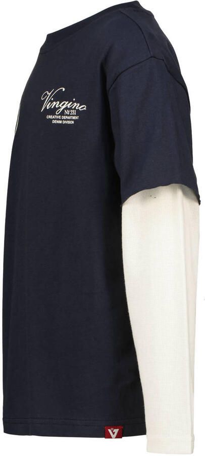 Howlin' Stretch-katoenen broek met textuur Beige - Foto 2