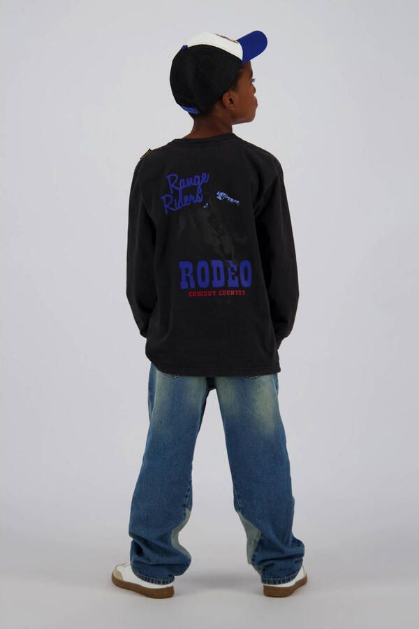 VINGINO Jongens Polo's & T-shirts Jackson Zwart - Foto 4