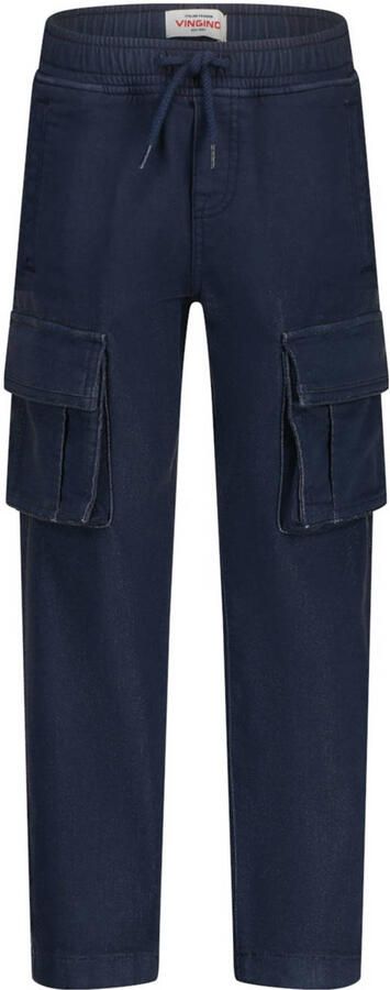 Vingino loose cargo broek donkerblauw