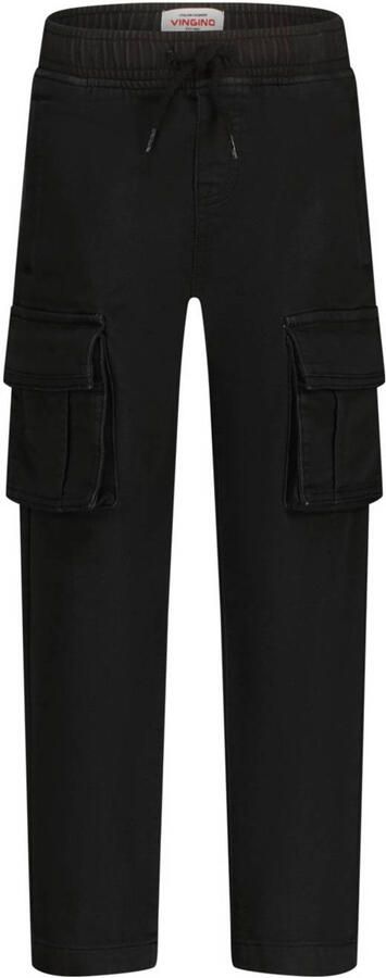 Vingino loose cargo broek zwart