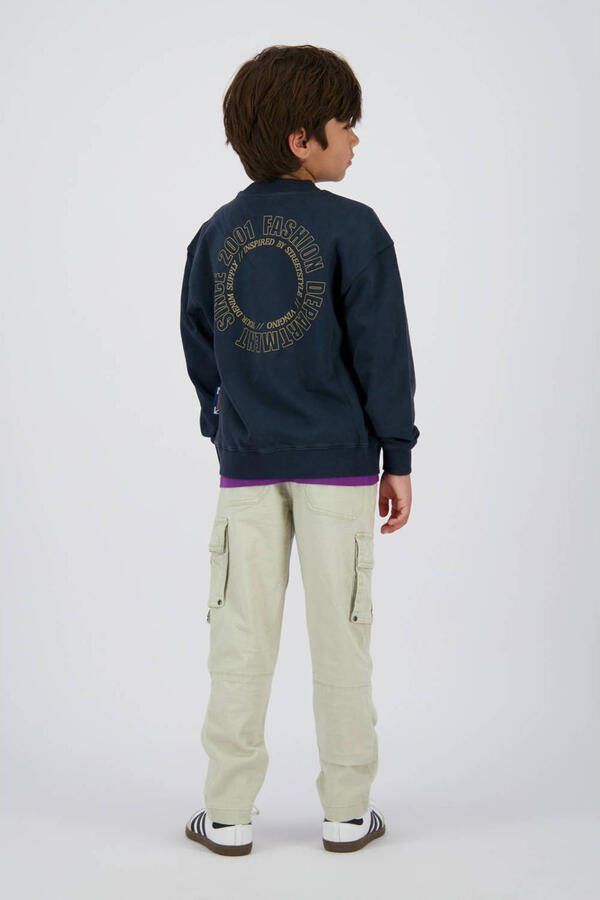 Vingino loose fit cargo broek groen - Foto 2