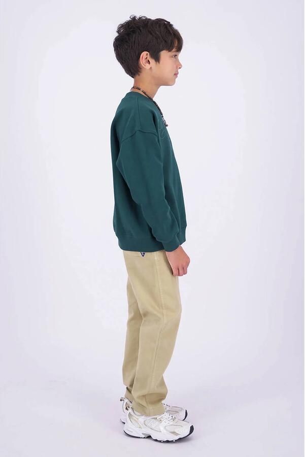 Vingino loose fit jeans beige Jongens Katoen Effen - Foto 2