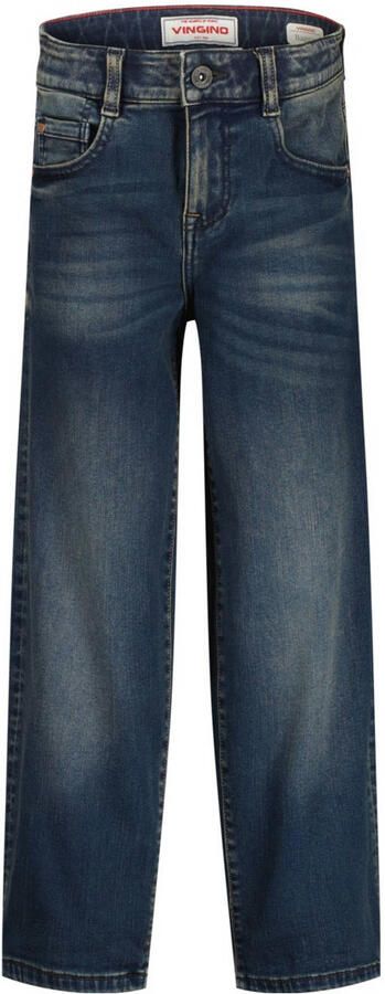 Vingino loose fit jeans dark blue denim