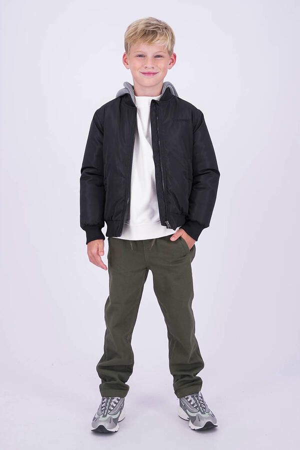Vingino loose fit jeans olijfgroen - Foto 2