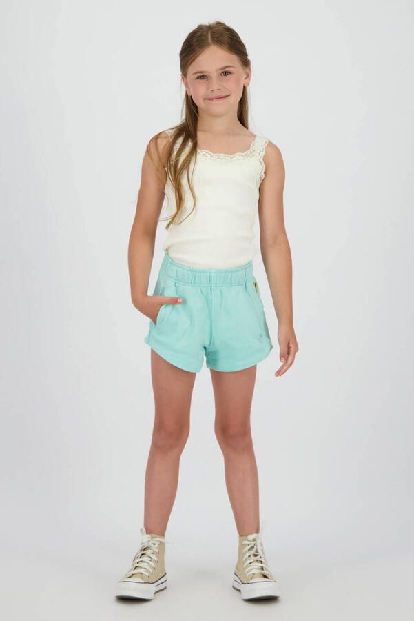 Vingino loose sweatshort lichtblauw