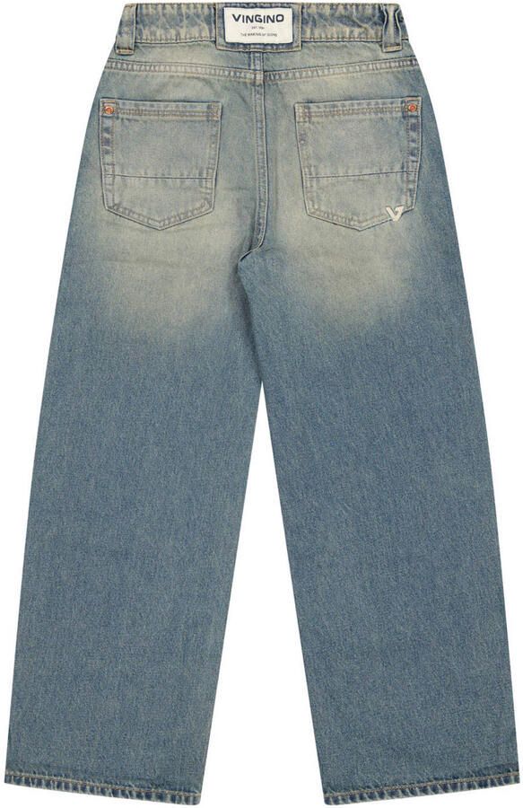 Vingino Luciano baggy jeans mediumblauw - Foto 3
