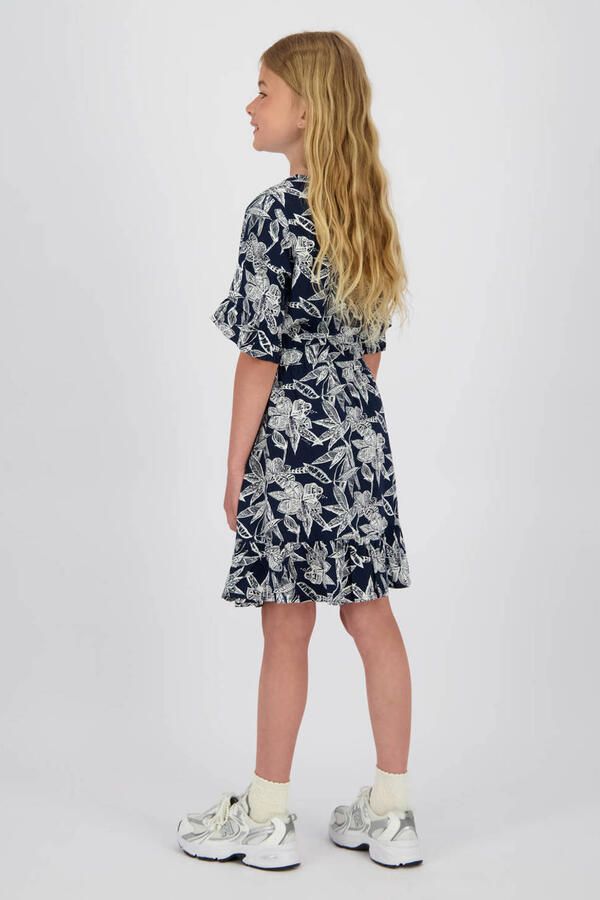 Vingino midi jurk donkerblauw - Foto 2