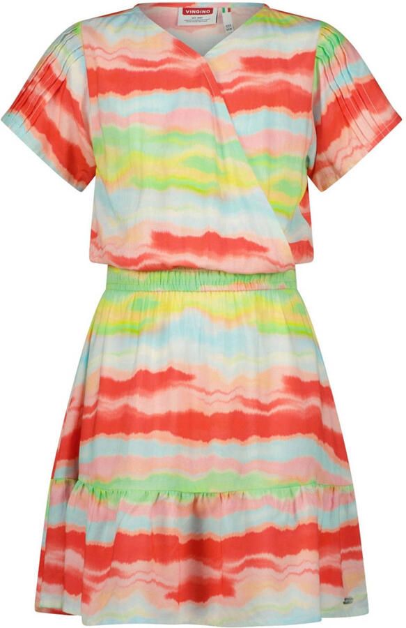 Vingino midi jurk rood
