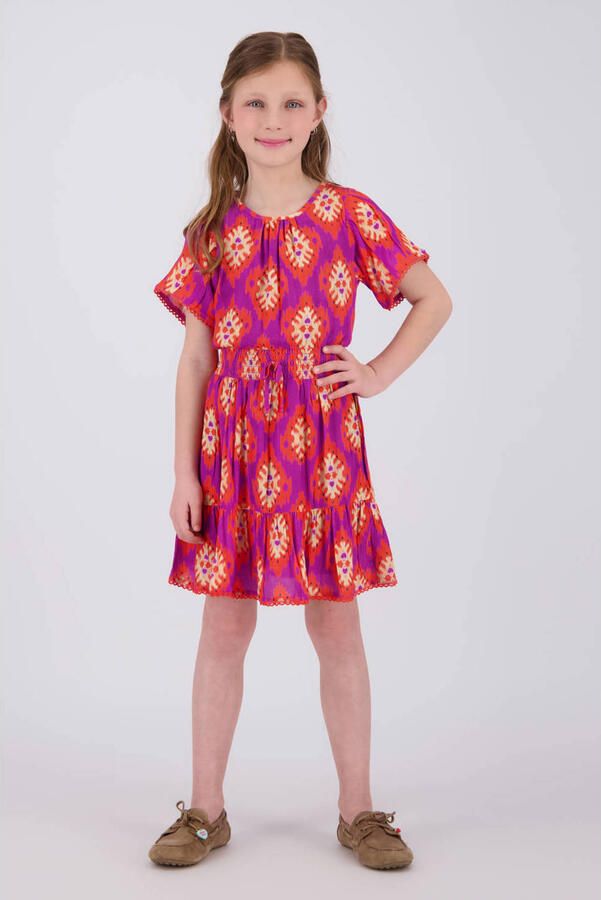 Vingino midi jurk roze