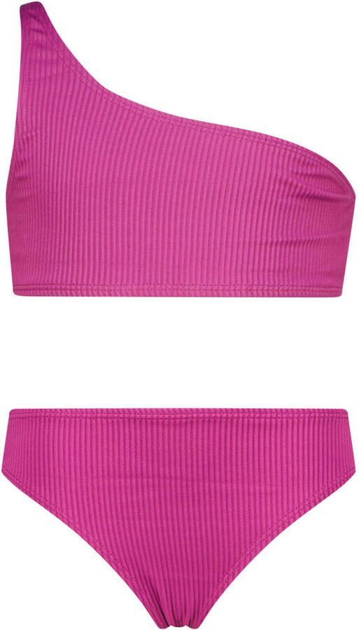 Vingino one shoulder bikini paars